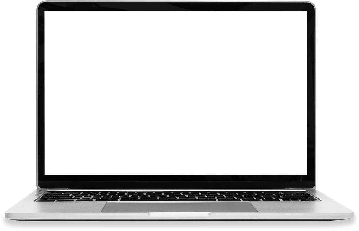 Blank Laptop Screen